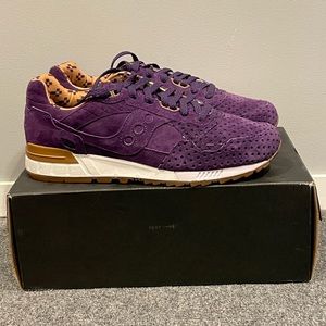 Saucony Shadow 5000 Play Cloths Purple 10.5 Used
